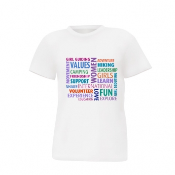 Wordle T-shirt - Long Sleeved