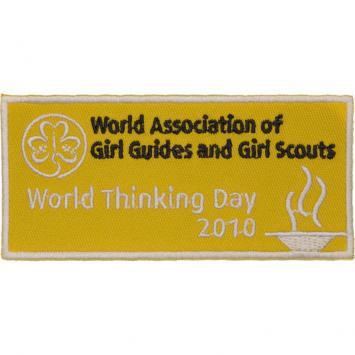 Insigne de la JournÃ©e mondiale de la PensÃ©e 2010 â€“Ã‰dition spÃ©ciale â€“ par sachet de 10*