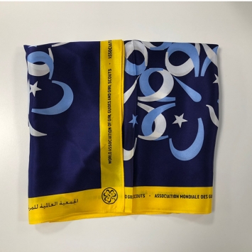 WAGGGS Silk Scarf