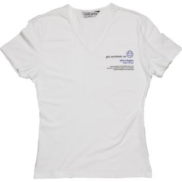 T-Shirt rÃ©gional AMGE - col  V lycra