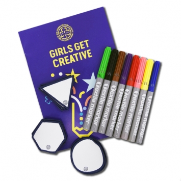 Creative badge kit