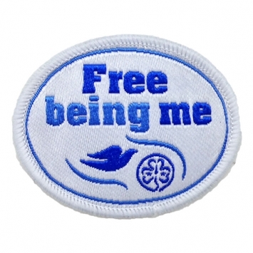 Free Being Me badge (Pack of 100)