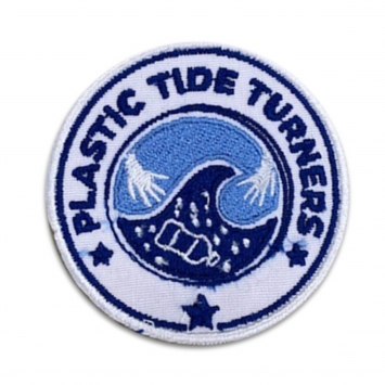 Plastic Tide Turners â€“ UN Challenge Badge (ocean recovered plastic)