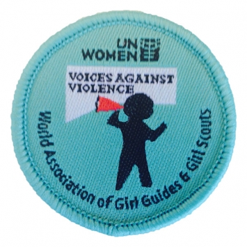 Voices Against Violence badges (Pack of 10)