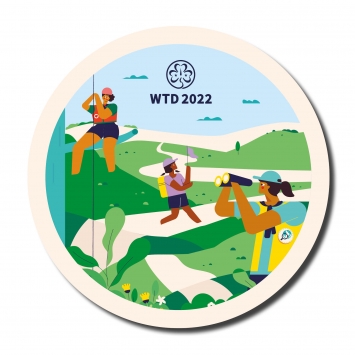 2022 World Thinking Day Pin