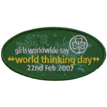 World Thinking Day 2007 Badge (Pack of 10)
